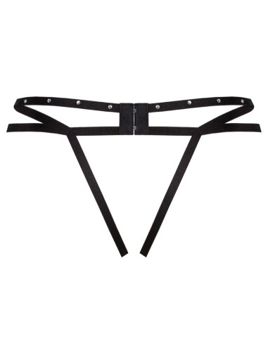 LIVCO CORSETTI FASHION NOMADE TANGA CROTCHLESS NEGRO L XL