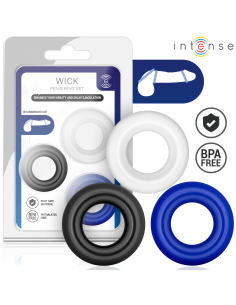 INTENSE WICK SET DE 3 ANILLOS VARIOS COLORES