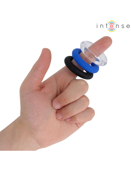 INTENSE WICK SET DE 3 ANILLOS VARIOS COLORES