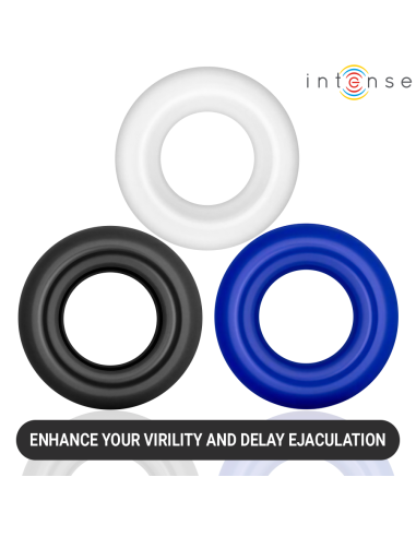 INTENSE WICK SET DE 3 ANILLOS VARIOS COLORES