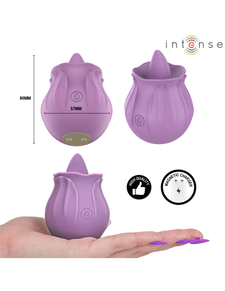 INTENSE AZALEA FLOR ESTIMULADOR LENGUA BASE MAGNATICA