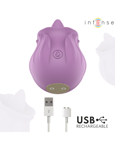 INTENSE AZALEA FLOR ESTIMULADOR LENGUA BASE MAGNATICA