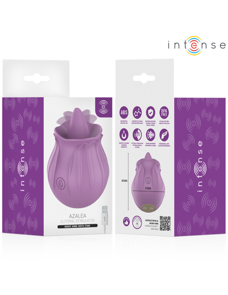 INTENSE AZALEA FLOR ESTIMULADOR LENGUA BASE MAGNATICA