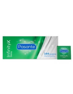 PASANTE DELAY INFINITY PRESERVATIVOS RETARDANTES CAJA 144 UNIDADES 2