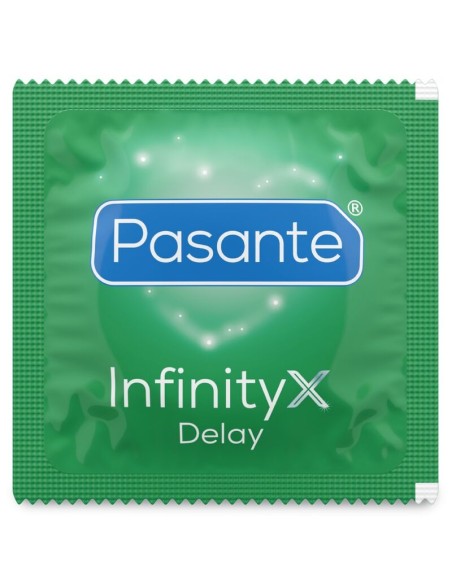 PASANTE DELAY INFINITY PRESERVATIVOS RETARDANTES CAJA 144 UNIDADES