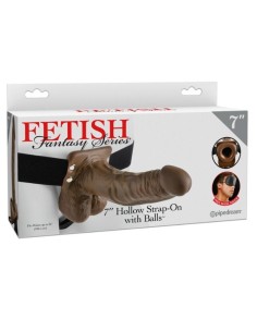 FETISH FANTASY SERIES STRAP ON HUECO CON TESTACULOS 178 CM