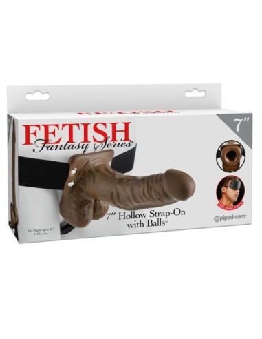 FETISH FANTASY SERIES STRAP ON HUECO CON TESTACULOS 178 CM