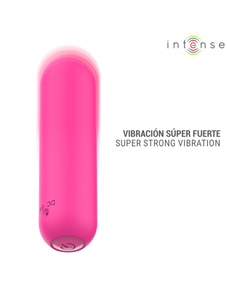INTENSE JUDY BALA VIBRADORA RECARGABLE CON CONTROL REMOTO ROSA