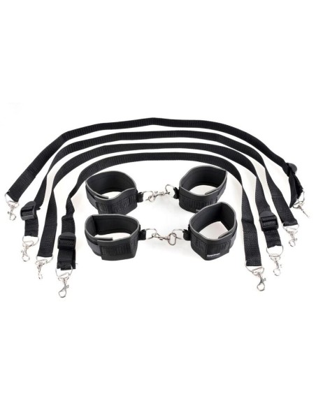 FETISH FANTASY SET DE ESPOSAS Y ATADURAS