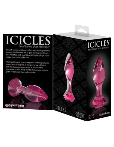ICICLES N 79 PLUG ANAL VIDRIO