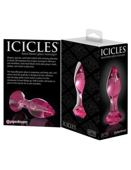 ICICLES N 79 PLUG ANAL VIDRIO
