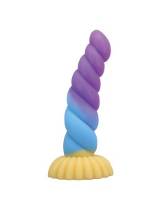 POWER MONSTERS UNICORN DILDO TRICOLOR 22 CM A 5 CM