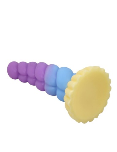 POWER MONSTERS UNICORN DILDO TRICOLOR 22 CM A 5 CM