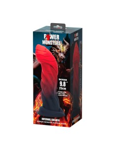POWER MONSTERS INFERNAL GOLIATH DILDO BICOLOR 25 CM A 6 CM 2