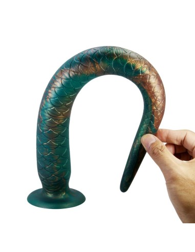 POWER MONSTERS WILDWYRM TAIL DILDO BICOLOR 47 CM A 4 CM