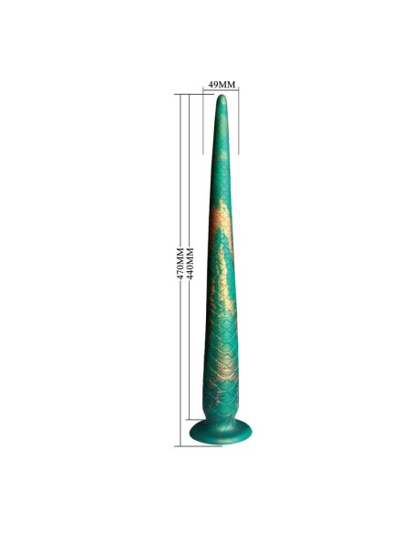 POWER MONSTERS WILDWYRM TAIL DILDO BICOLOR 47 CM A 4 CM