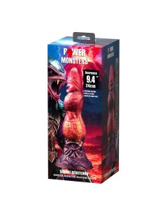 POWER MONSTERS SAVAGE BEASTLORD DILDO FANTASAA TRICOLOR 24 CM A 5 CM 2