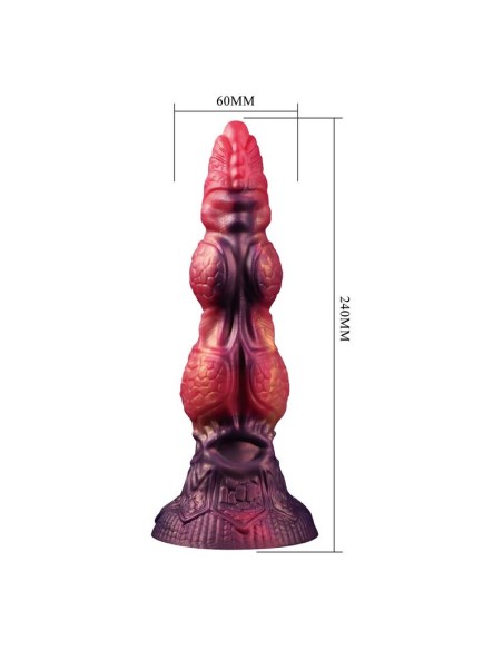 POWER MONSTERS SAVAGE BEASTLORD DILDO FANTASAA TRICOLOR 24 CM A 5 CM