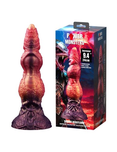 POWER MONSTERS SAVAGE BEASTLORD DILDO FANTASAA TRICOLOR 24 CM A 5 CM
