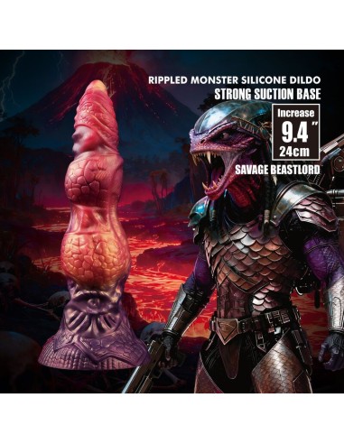 POWER MONSTERS SAVAGE BEASTLORD DILDO FANTASAA TRICOLOR 24 CM A 5 CM