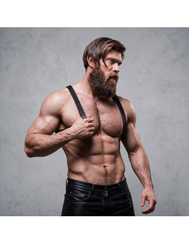 FETISH SUBMISSIVE ATTITUDE ARNAS ECOPIEL ESPALDA HOMBRE