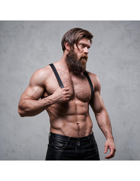 FETISH SUBMISSIVE ATTITUDE ARNAS ECOPIEL ESPALDA HOMBRE
