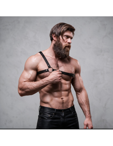 FETISH SUBMISSIVE ATTITUDE ARNAS ECOPIEL HOMBRO CRUZADO HOMBRE
