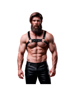 FETISH SUBMISSIVE ATTITUDE ARNAS BULLDOG ECOPIEL PECHO HOMBRE TALLA M L