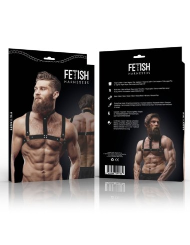 FETISH SUBMISSIVE ATTITUDE ARNAS BULLDOG ECOPIEL PECHO HOMBRE TALLA M L