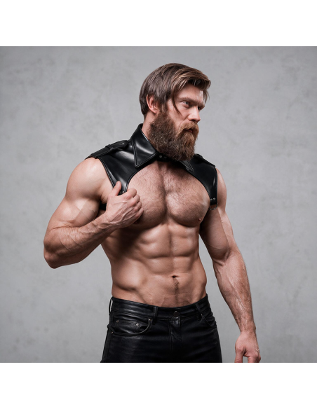 FETISH SUBMISSIVE ATTITUDE ARNAS BRIGADE AJUSTABLE ECOPIEL CUELLO HOMBRE