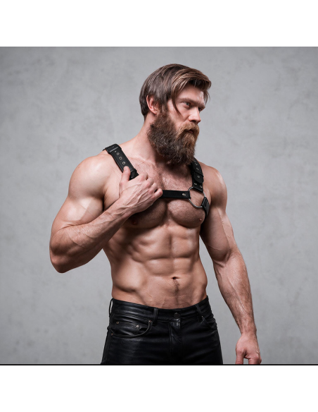 FETISH SUBMISSIVE ATTITUDE ARNAS ECOPIEL PECHO CON TACHUELAS HOMBRE