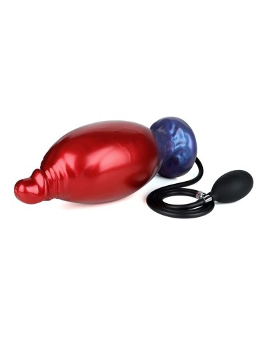 POWER MONSTERS SHADOW BEHEMOTH DILDO HINCHABLE FANTASAA BICOLOR 22 CM A 5 CM