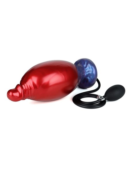 POWER MONSTERS SHADOW BEHEMOTH DILDO HINCHABLE FANTASAA BICOLOR 22 CM A 5 CM