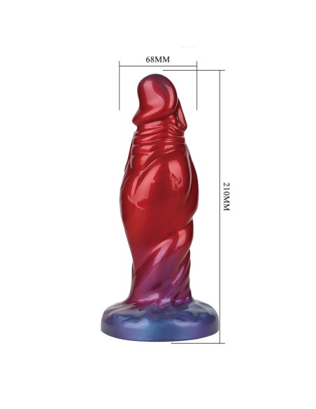 POWER MONSTERS SHADOW BEHEMOTH DILDO HINCHABLE FANTASAA BICOLOR 22 CM A 5 CM
