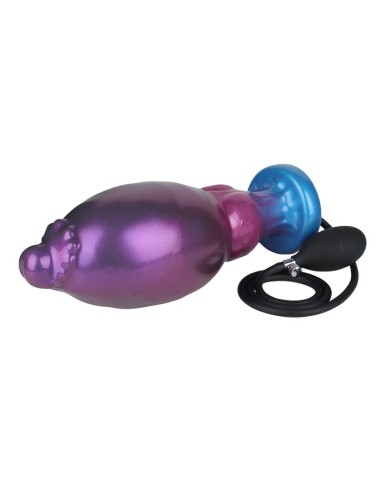 POWER MONSTERS RIFT TITAN DILDO HINCHABLE FANTASAA BICOLOR 24 CM A 5 CM