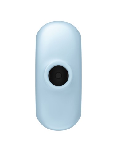 SATISFYER PRO TO GO 3 ESTIMULADOR Y VIBRADOR DOBLE AZUL