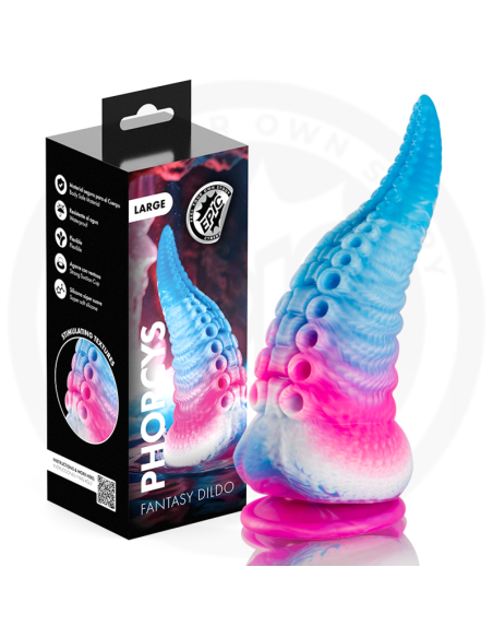 EPIC PHORCYS DILDO TENTACULO AZUL TAMAAO GRANDE