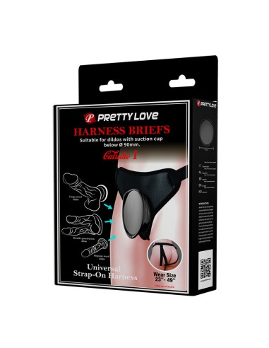 PRETTY LOVE ARNAS STRAP ON UNIVERSAL NEGRO