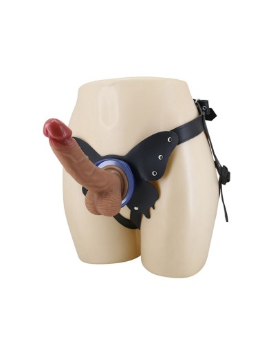 PRETTY LOVE YETI ARNAS STRAP ON CON DILDO Y VENTOSA CARNE