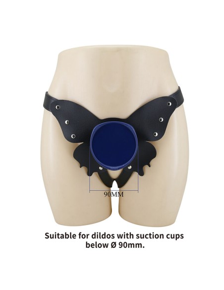 PRETTY LOVE YETI ARNAS STRAP ON CON DILDO Y VENTOSA CARNE