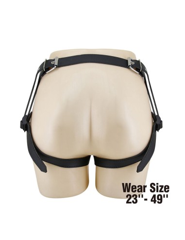 PRETTY LOVE YETI ARNAS STRAP ON CON DILDO Y VENTOSA CARNE