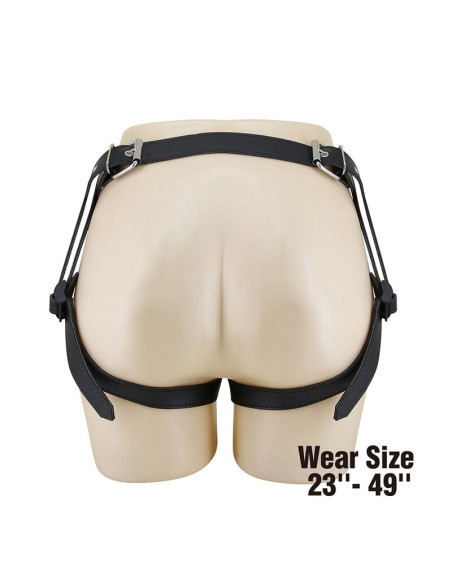 PRETTY LOVE YETI ARNAS STRAP ON CON DILDO Y VENTOSA CARNE