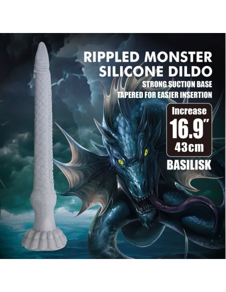 POWER MONSTERS BASILISK DILDO 43 CM A 5 CM