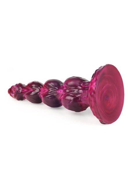 POWER MONSTERS PRIMAL BEASTLORD DILDO FANTASAA ROSA TRANSLACIDO 26 CM A 5 CM