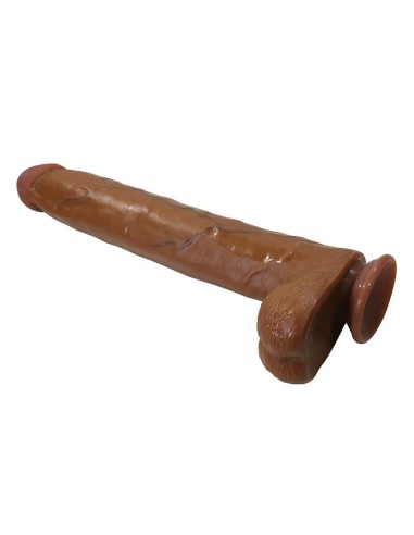 PRETTY LOVE DANY DILDO REALASTICO FLEXIBLE CON VENTOSA 36 CM A 56 CM MARRAN