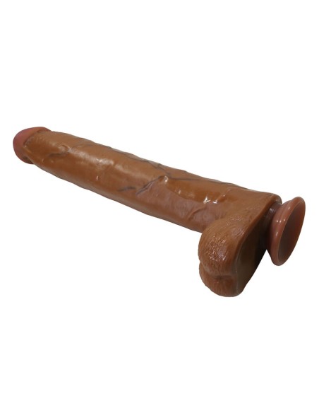 PRETTY LOVE DANY DILDO REALASTICO FLEXIBLE CON VENTOSA 36 CM A 56 CM MARRAN
