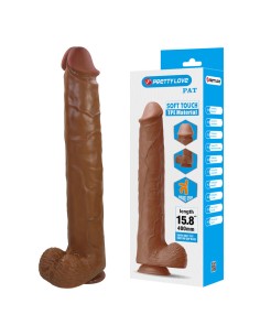 PRETTY LOVE PAT DILDO REALASTICO FLEXIBLE CON VENTOSA 40 CM A 6 CM MARRAN