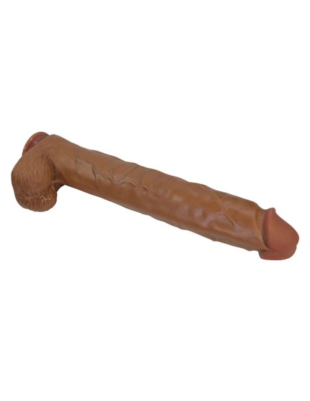 PRETTY LOVE PAT DILDO REALASTICO FLEXIBLE CON VENTOSA 40 CM A 6 CM MARRAN