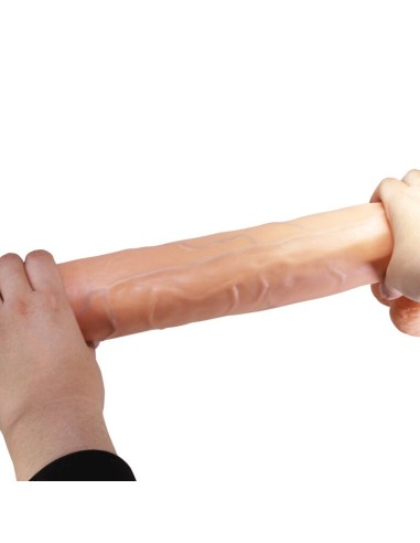 PRETTY LOVE RAEL DILDO REALASTICO FLEXIBLE CON VENTOSA 40 CM A 6 CM MARRAN