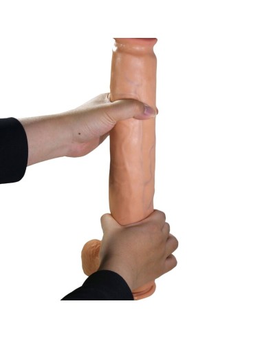 PRETTY LOVE RAEL DILDO REALASTICO FLEXIBLE CON VENTOSA 40 CM A 6 CM MARRAN